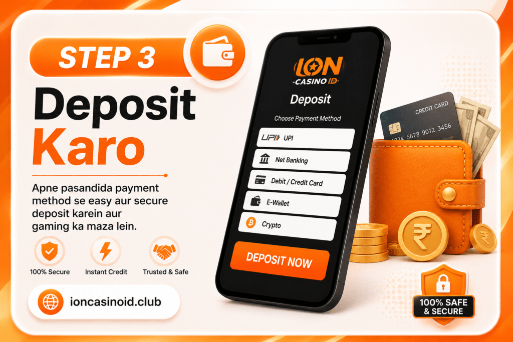 UPI deposit betting