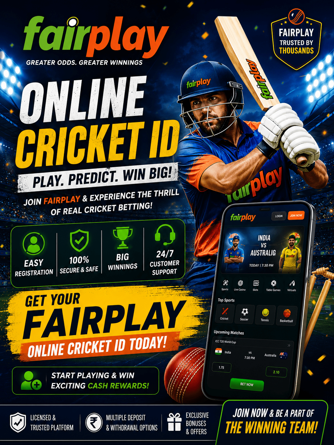 FAIRPLAY ONLINE CRICKET ID Purana App Version Install Hai
