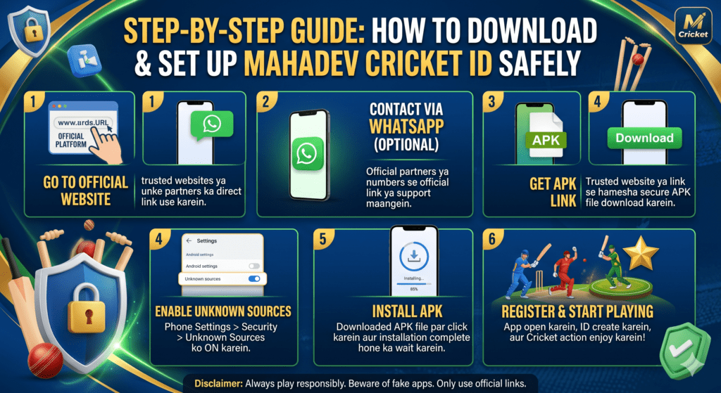 Mahadev Cricket ID